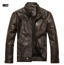 Load image into Gallery viewer, New arrive brand motorcycle leather jacket men men's leather jackets jaqueta de couro masculina mens leather coats